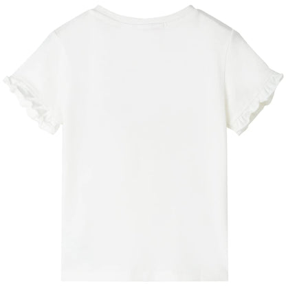 Kids' T-shirt Ecru 116