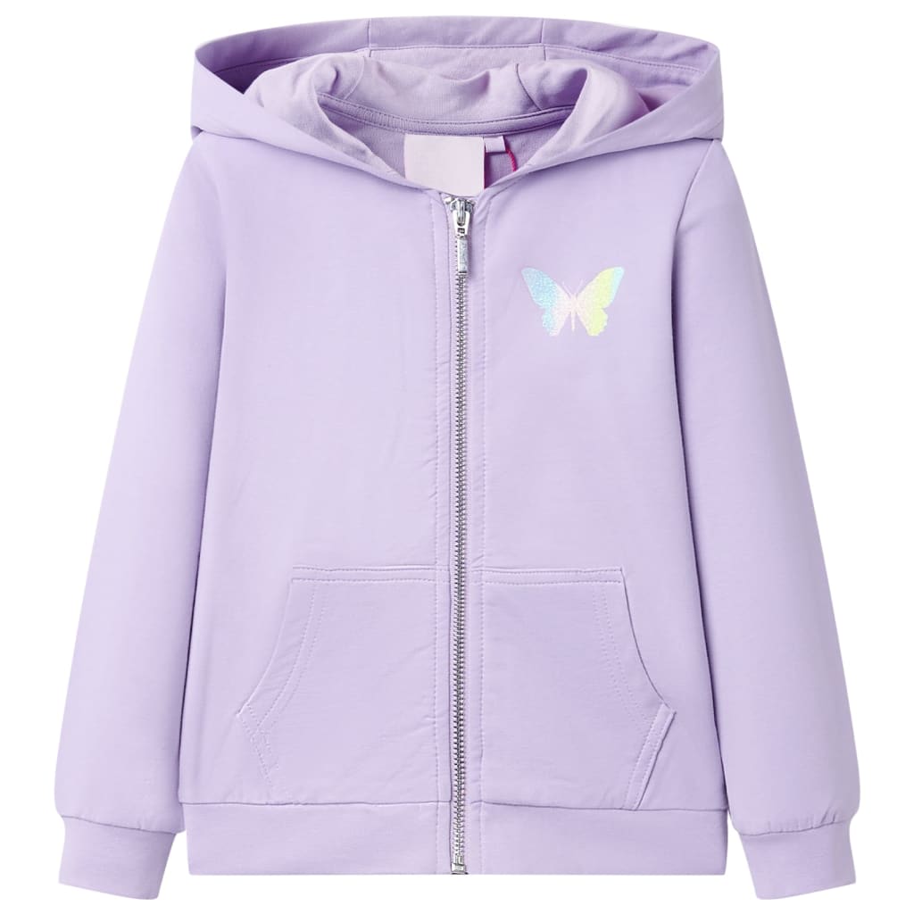 Kids' Hooded Sweatshirt Lila 104