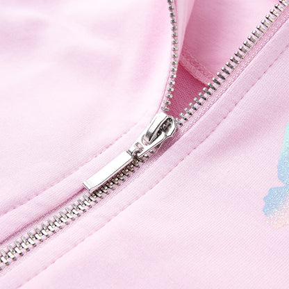 Kids' Hooded Sweatshirt Light Pink 116