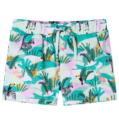 Kids' Shorts with Drawstring Light Mint 104