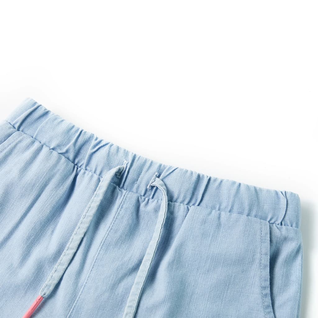 Kids' Shorts Soft Denim Blue 92