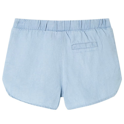 Kids' Shorts Soft Denim Blue 128