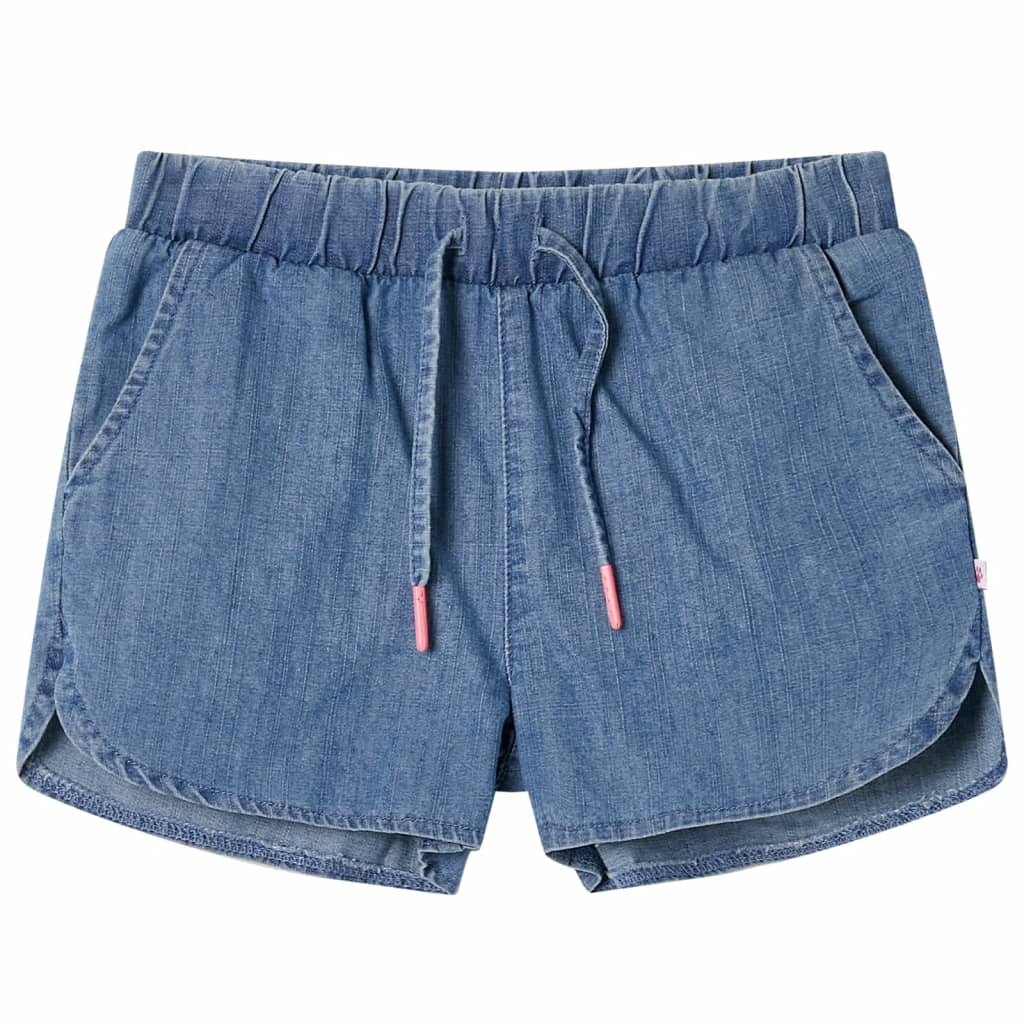 Kids' Shorts Denim Blue 104