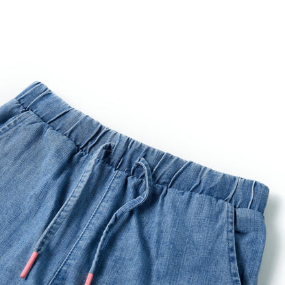 Kids' Shorts Denim Blue 104