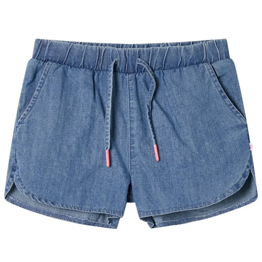 Kids' Shorts Denim Blue 116