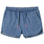 Kids' Shorts Denim Blue 116