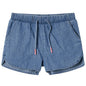 Kids' Shorts Denim Blue 128