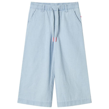 Kids' Pants Soft Denim Blue 116