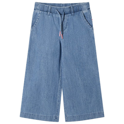 Kids' Pants Denim Blue 116