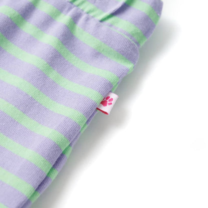 Kids' Straight Skirt with Stripes Bright Mint 104