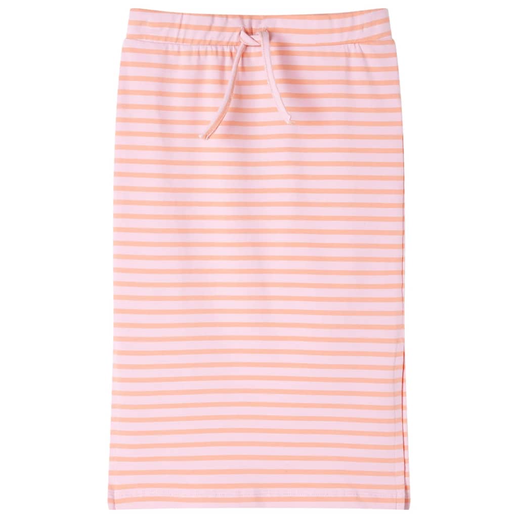 Kids' Straight Skirt with Stripes Pink 92