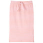 Kids' Straight Skirt with Stripes Pink 92