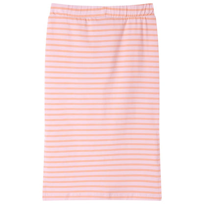 Kids' Straight Skirt with Stripes Pink 92