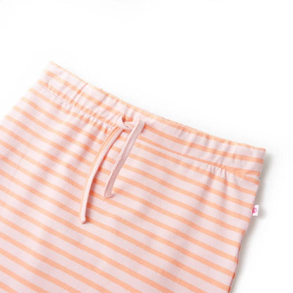 Kids' Straight Skirt with Stripes Pink 92