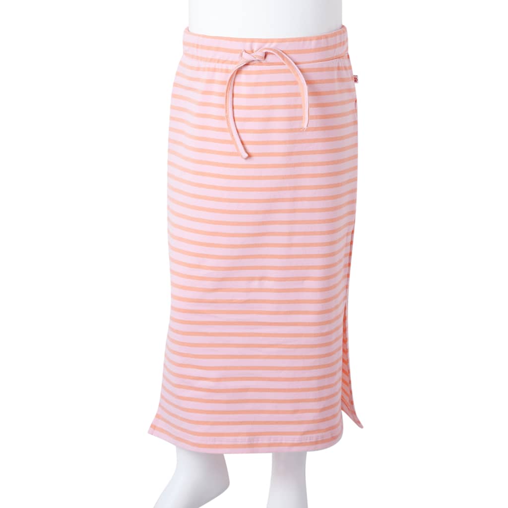 Kids' Straight Skirt with Stripes Pink 92