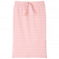 Kids' Straight Skirt with Stripes Pink 104