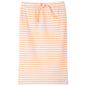 Kids' Straight Skirt with Stripes Fluorescent Orange 116