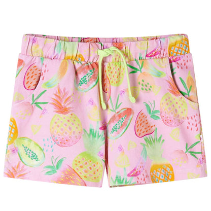 Kids' Shorts with Drawstring Soft Pink 104