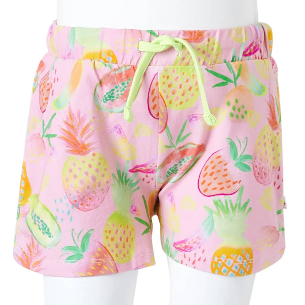 Kids' Shorts with Drawstring Soft Pink 104