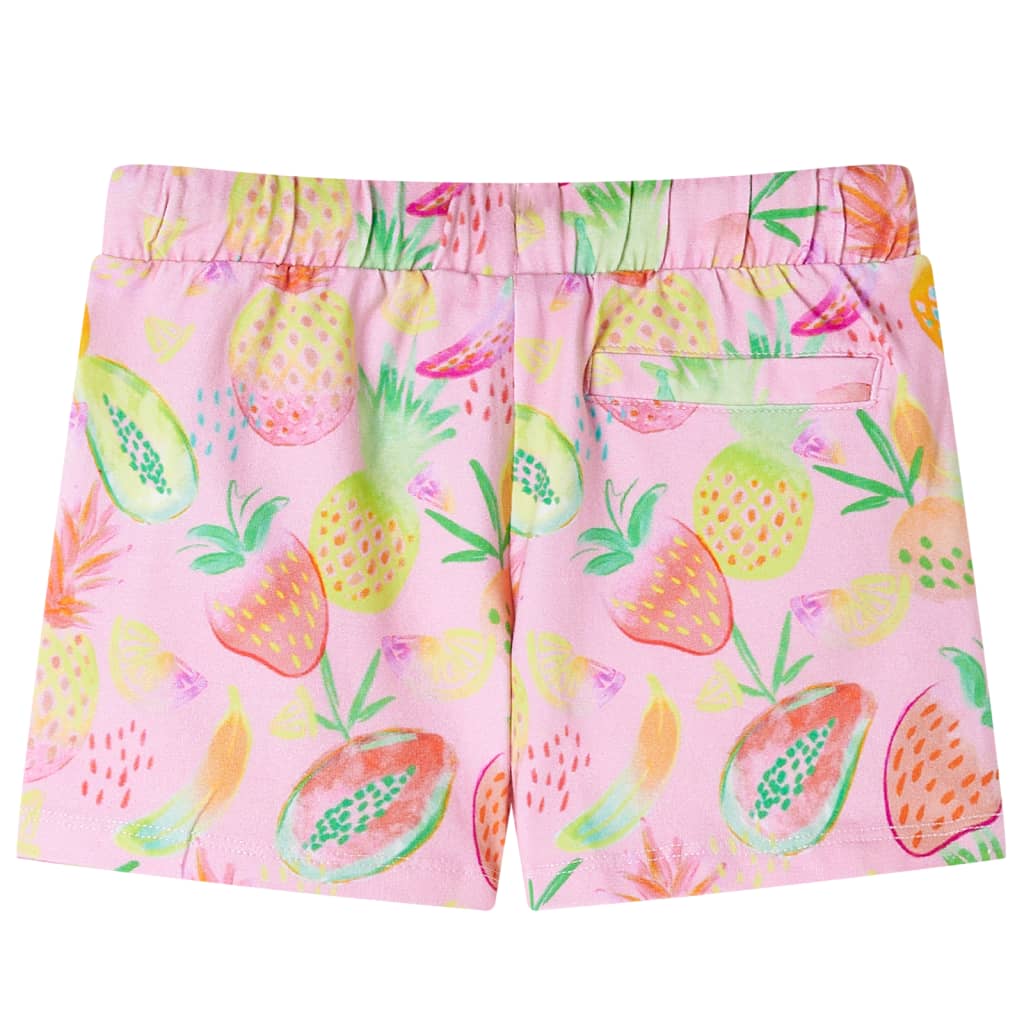 Kids' Shorts with Drawstring Soft Pink 128