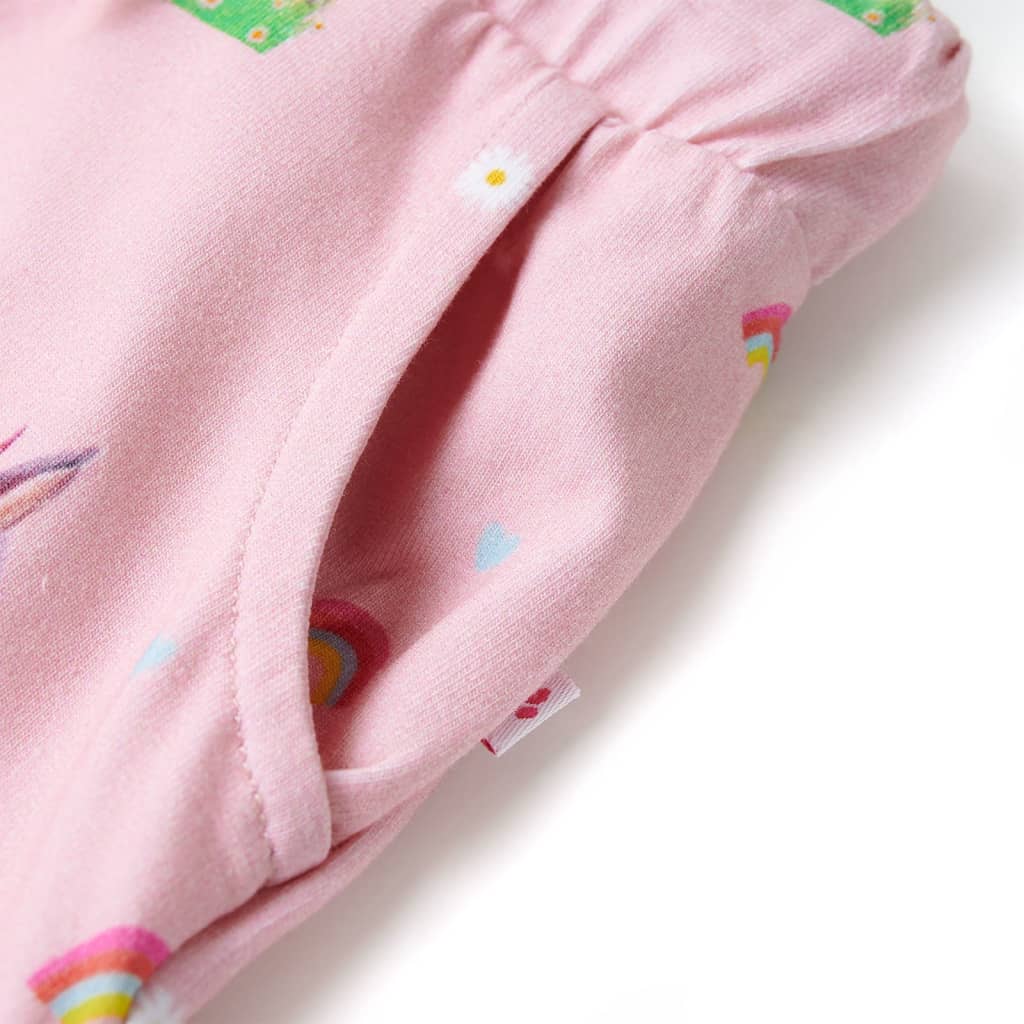 Kids' Shorts with Drawstring Light Pink 92