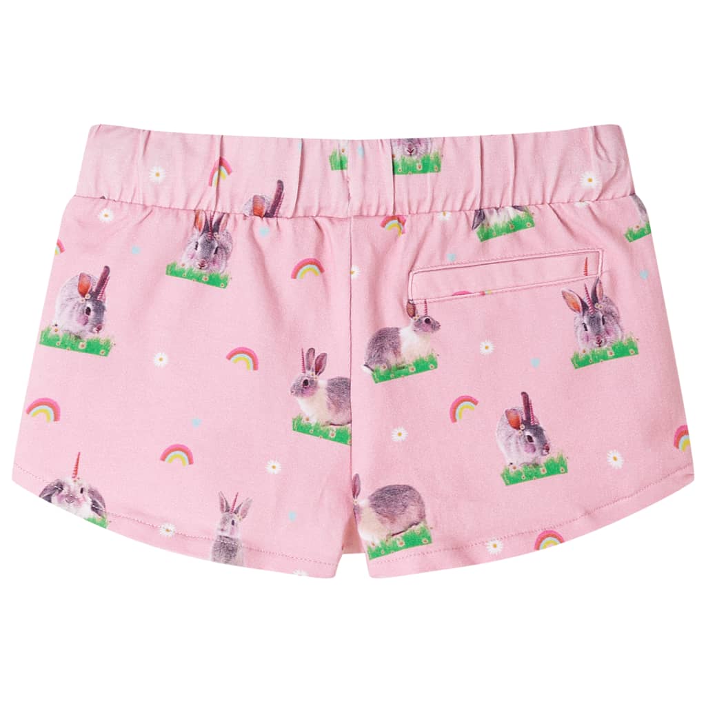 Kids' Shorts with Drawstring Light Pink 104