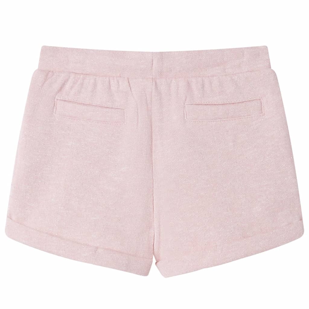 Kids' Shorts with Drawstring Mixed Light Pink 116