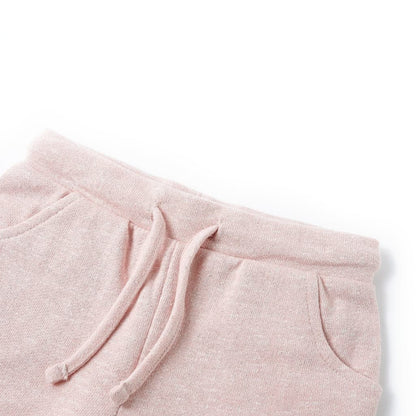 Kids' Shorts with Drawstring Mixed Light Pink 116