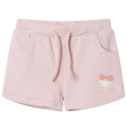 Kids' Shorts with Drawstring Mixed Light Pink 128