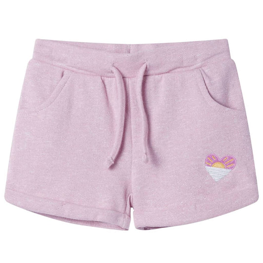 Kids' Shorts with Drawstring Mixed Lila 104