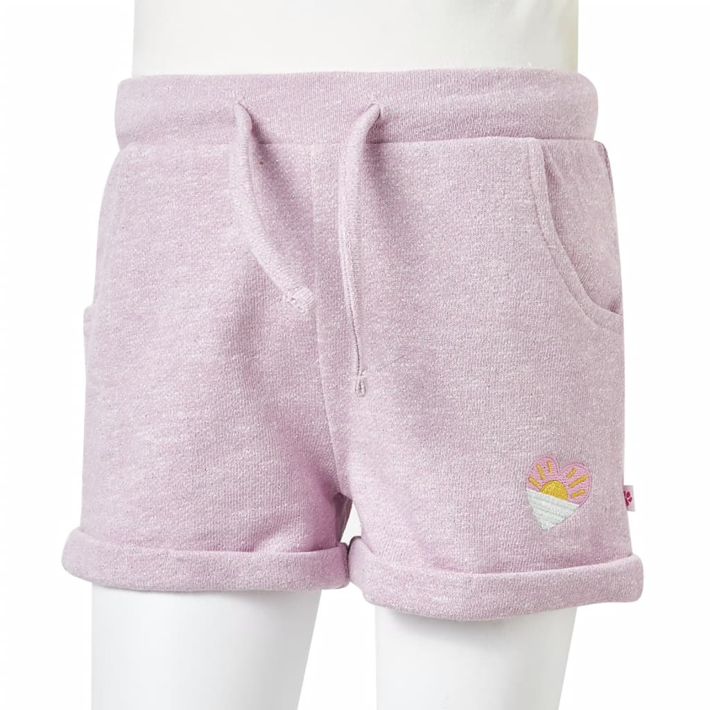 Kids' Shorts with Drawstring Mixed Lila 116