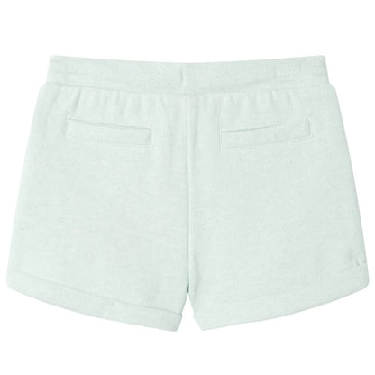 Kids' Shorts with Drawstring Mixed Light Mint 92