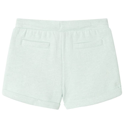 Kids' Shorts with Drawstring Mixed Light Mint 116