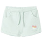 Kids' Shorts with Drawstring Mixed Light Mint 128