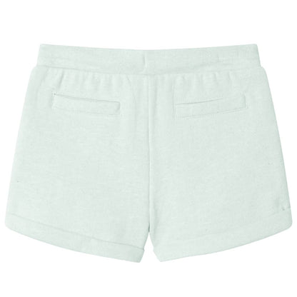 Kids' Shorts with Drawstring Mixed Light Mint 140