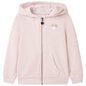 Kids' Hooded Sweatshirt with Zip Light Pink Mix 140