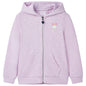 Kids' Hooded Sweatshirt with Zip Lila Mix 104