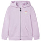 Kids' Hooded Sweatshirt with Zip Lila Mix 116