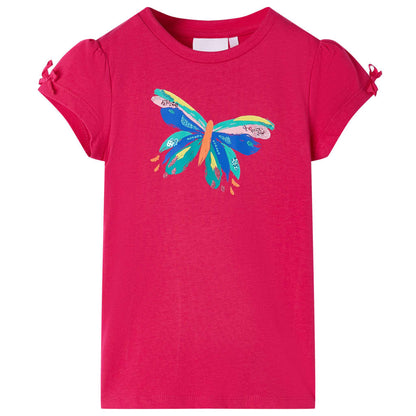 Kids' T-shirt Bright Pink 116