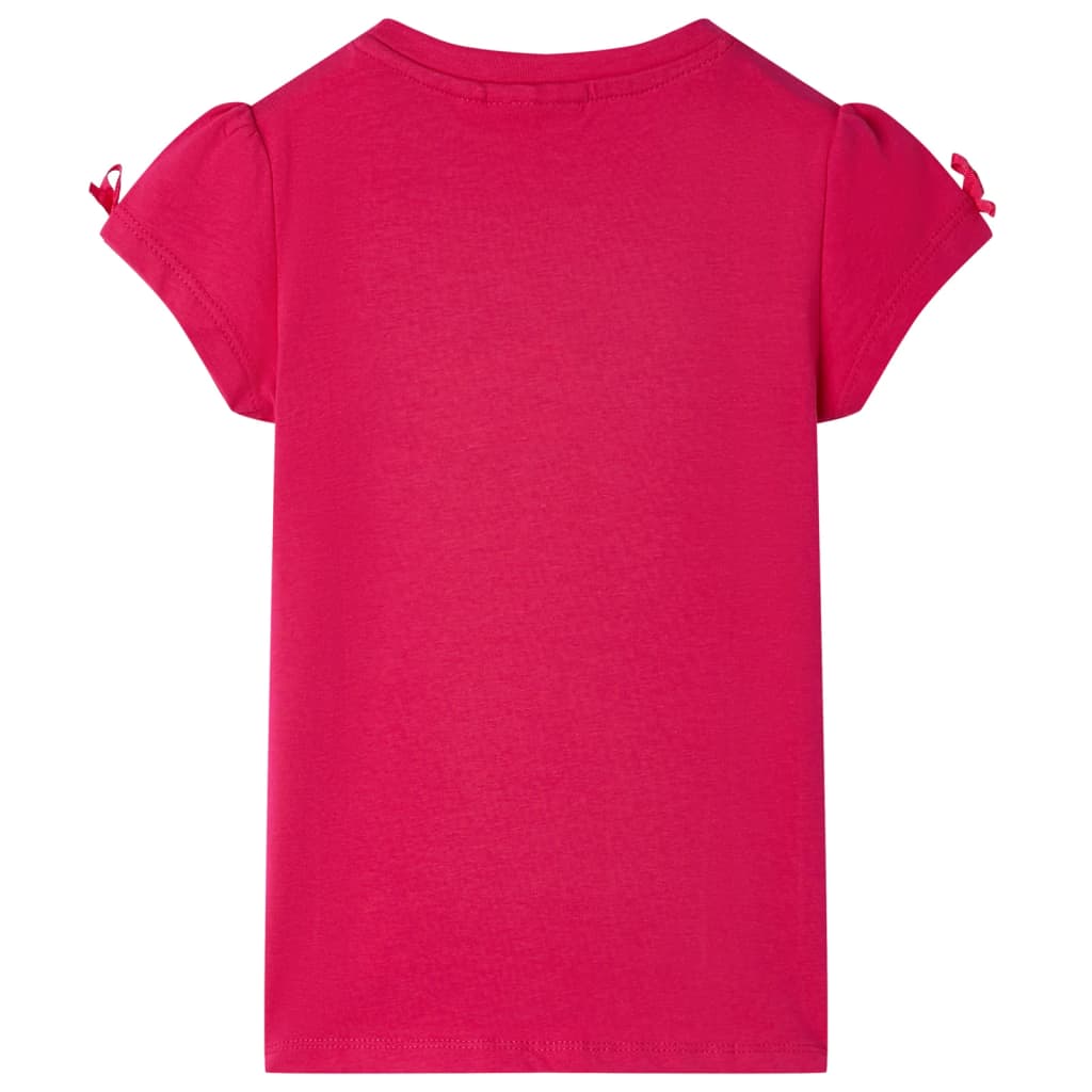 Kids' T-shirt Bright Pink 116