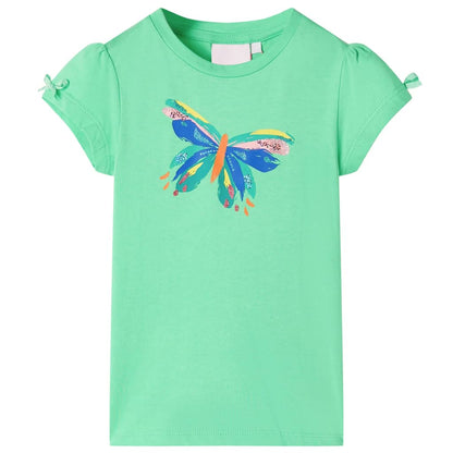 Kids' T-shirt Light Green 92