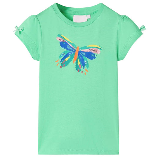 Kids' T-shirt Light Green 128