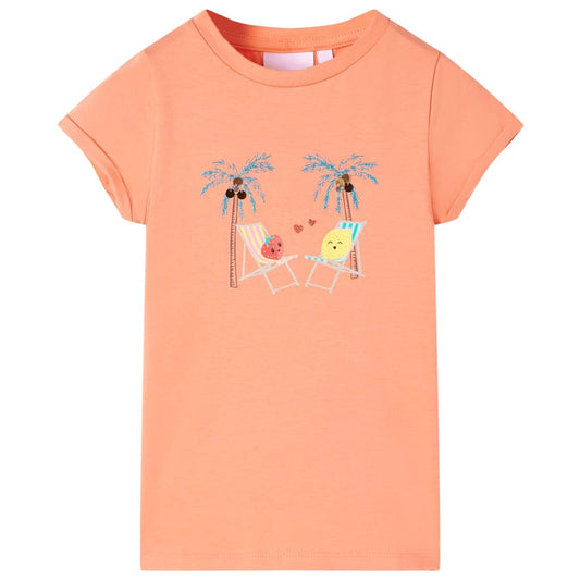 Kids' T-shirt Peach 104