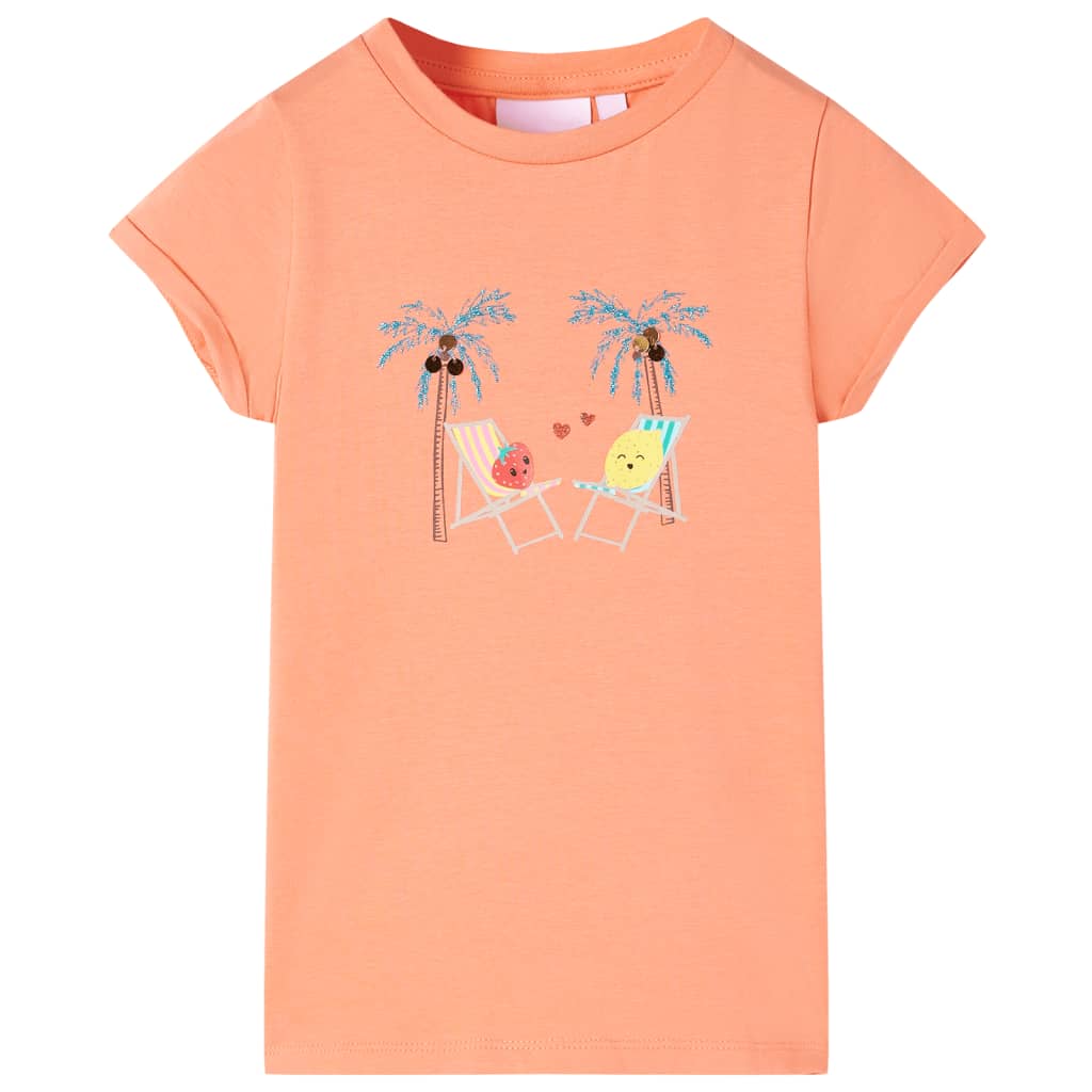 Kids' T-shirt Peach 140