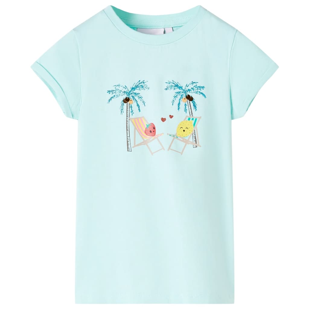 Kids' T-shirt Light Aqua 92