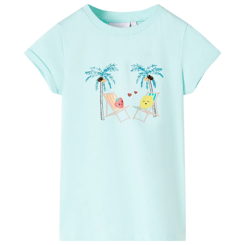 Kids' T-shirt Light Aqua 140