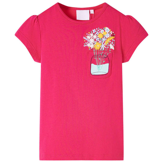 Kids' T-shirt Bright Pink 104