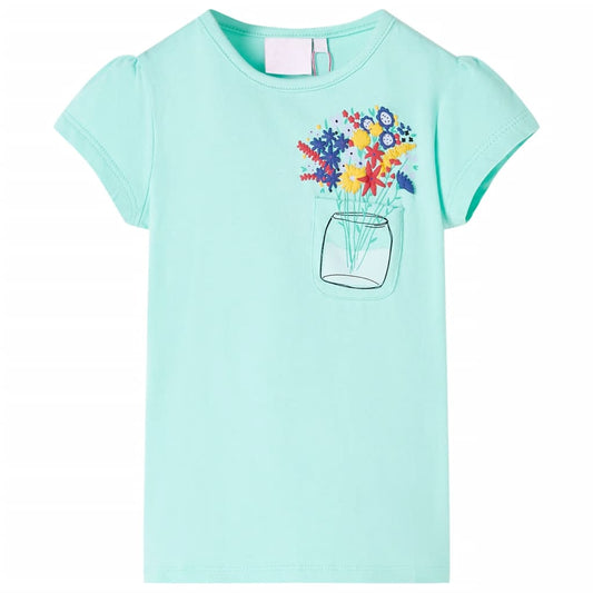 Kids' T-shirt Light Mint 116