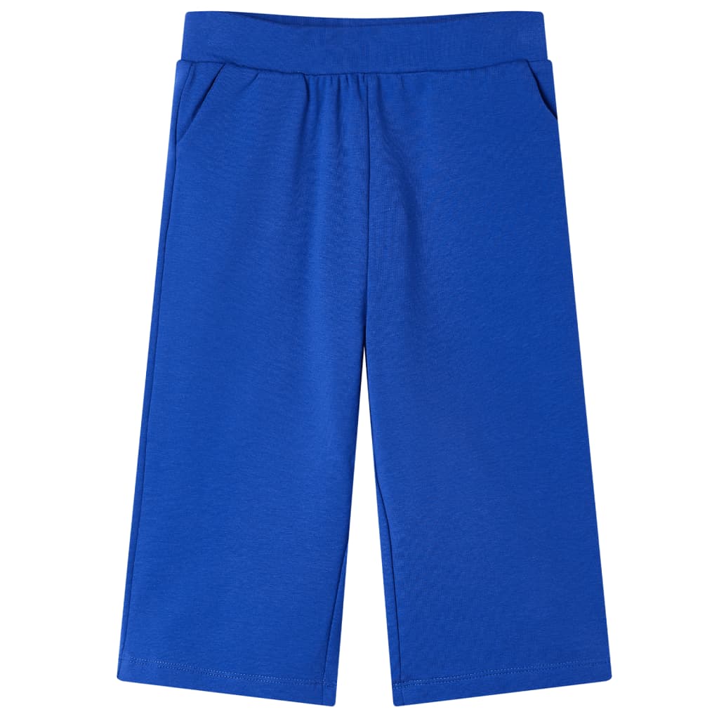 Kids' Pants with Wide Legs Cobalt Blue 92