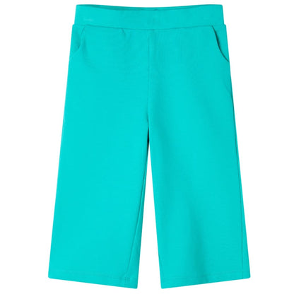 Kids' Pants with Wide Legs Mint 128